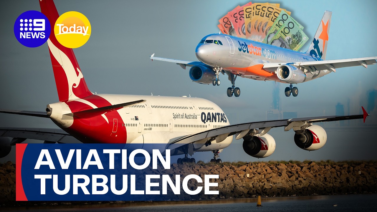 Aviation sector shows major signs of struggle in response to Middle East war | 9 News Australia