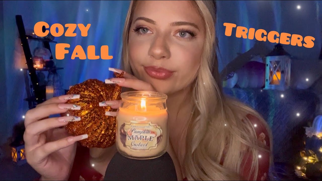 Asmr Cozy Fall Trigger Assortment to Help you Sleep 🍂🎃👻 No talking
