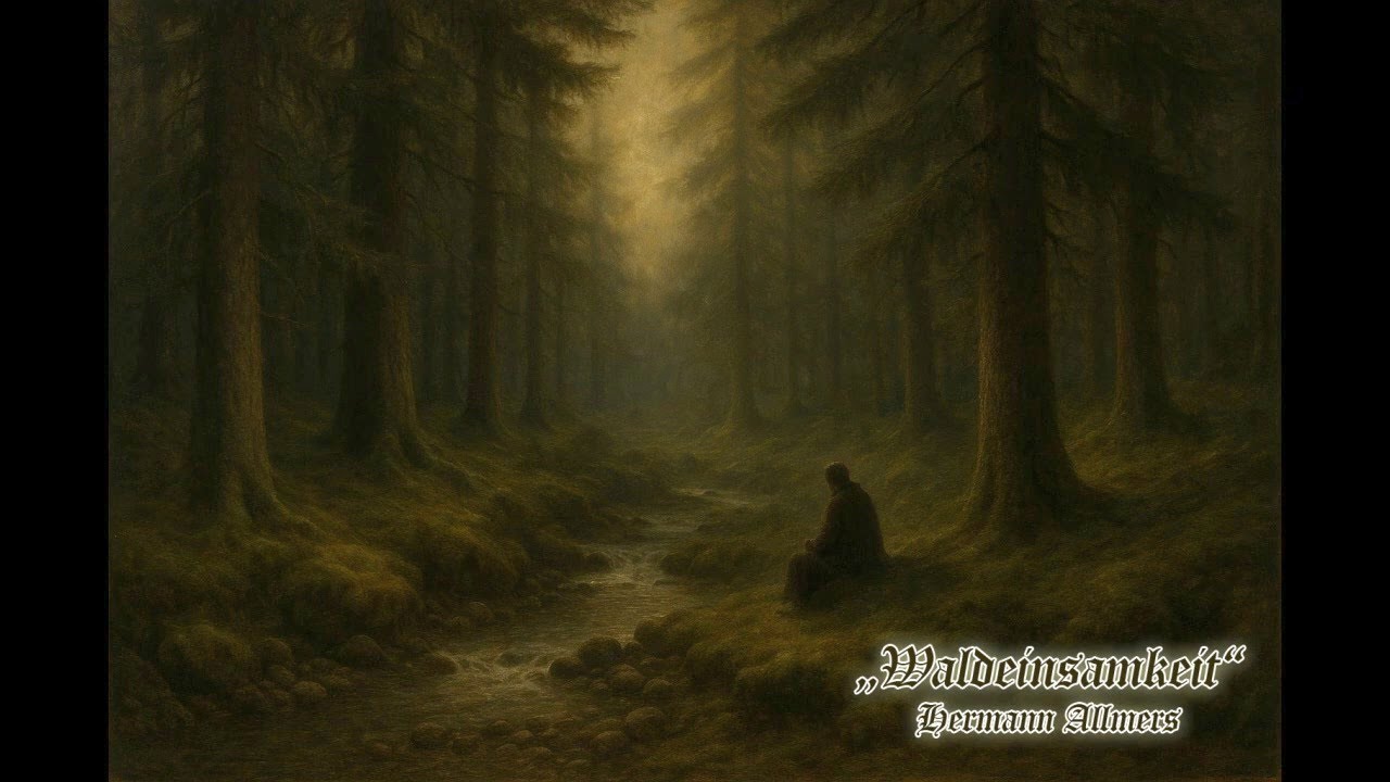 Waldeseinsamkeit – Hermann Allmers (mit Untertiteln) | Nachtraab