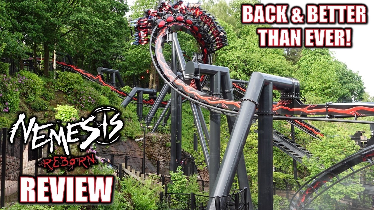 Nemesis Reborn Review, Alton Towers B&M Inverted Coaster | Back & Better Than Ever in 2024!
