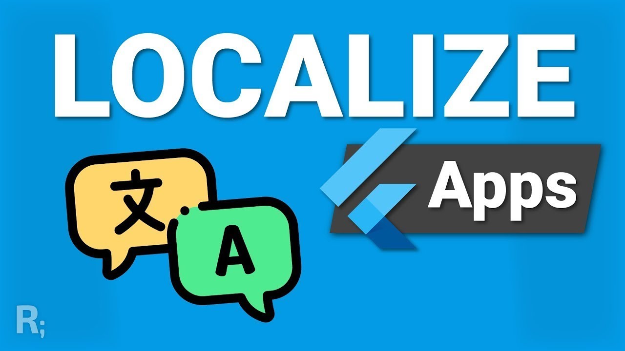 Flutterda easy localization