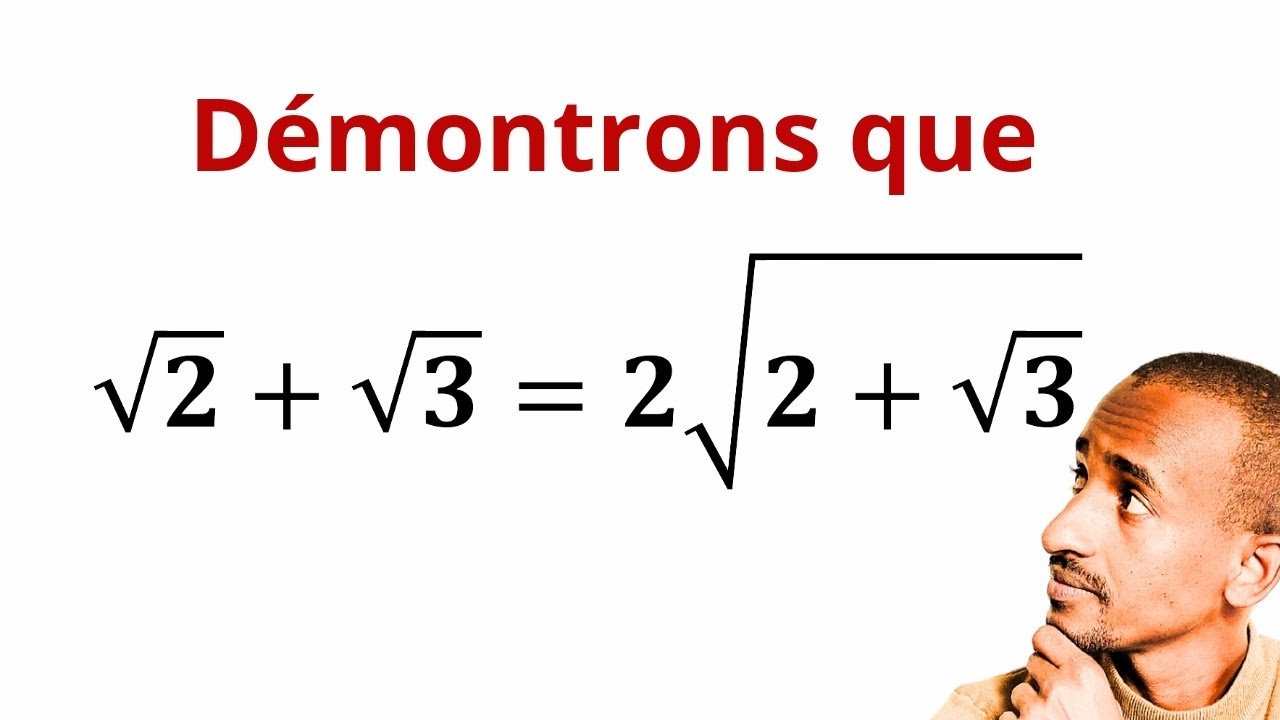 Démonstration de racine carrée