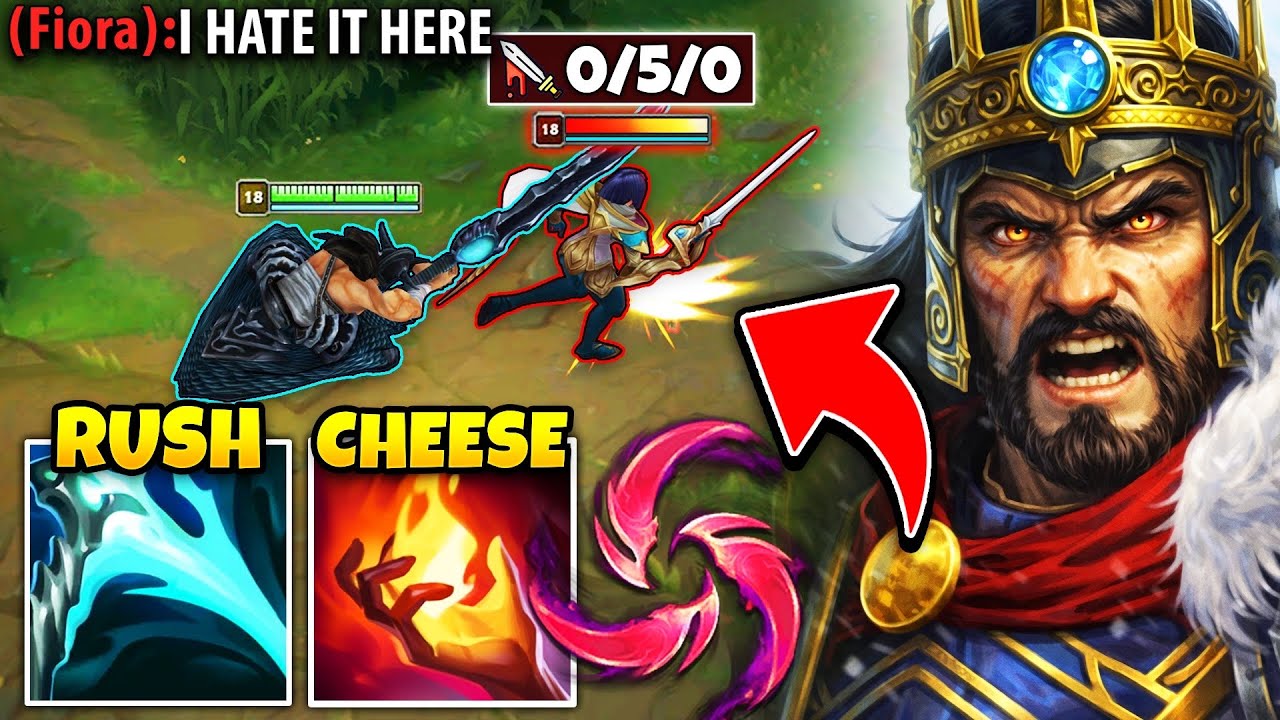 This is a Perfect Example of How to Beat Fiora | Rank 1 Tryndamere