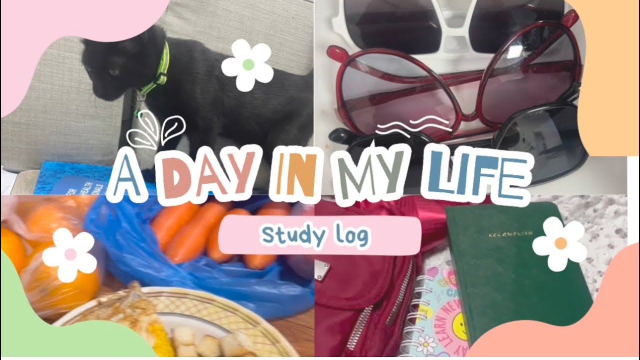 A day in my life study vlog 