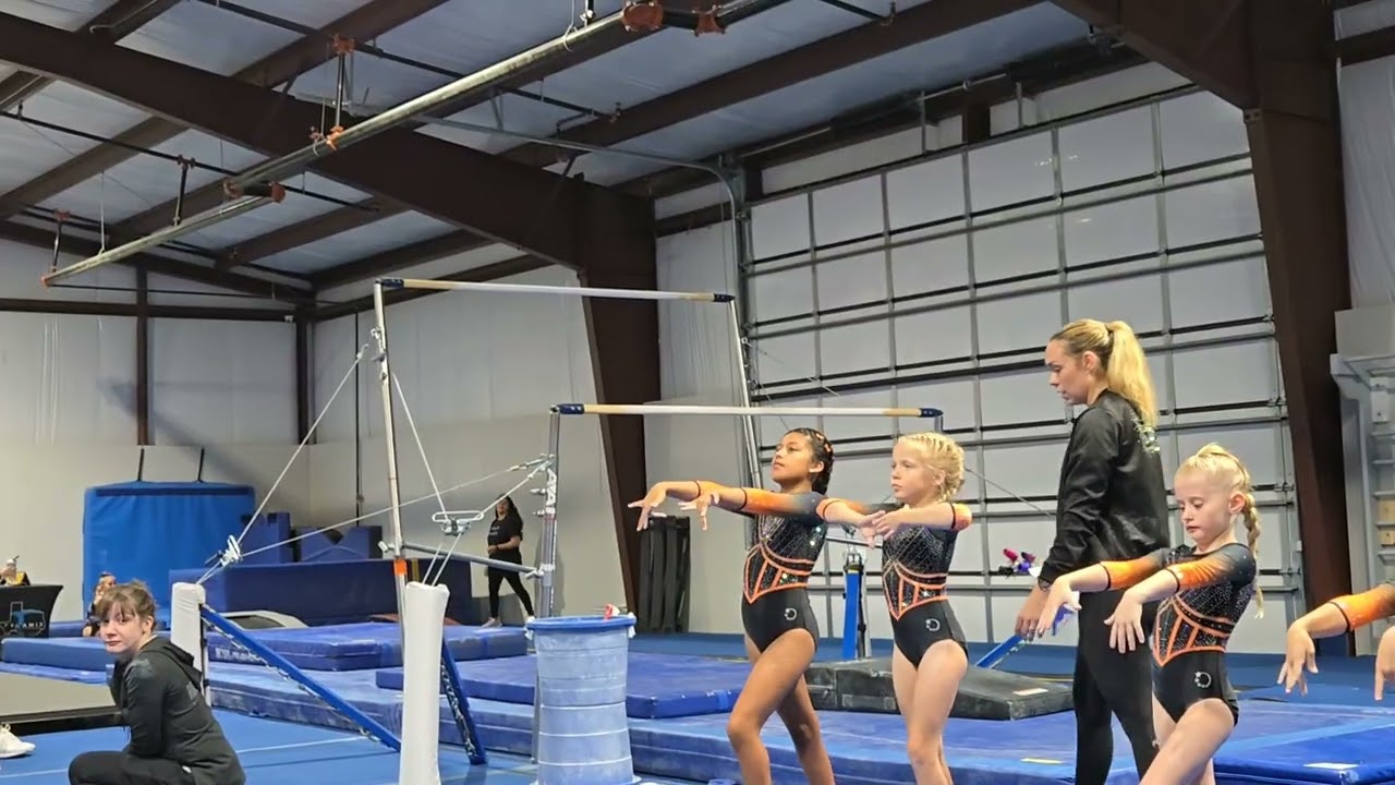 USAG Level 3- First Meet- Pretty in Pink at Texas Dynamix Beam Queen and Vault Champ