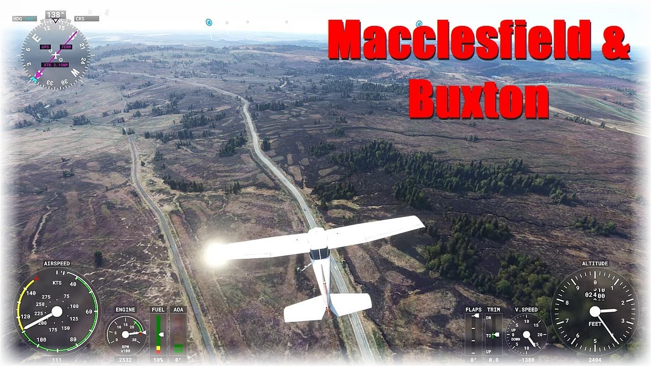 Microsoft Flight Simulator - Xbox Series X - Macclesfield and Buxton [4K]