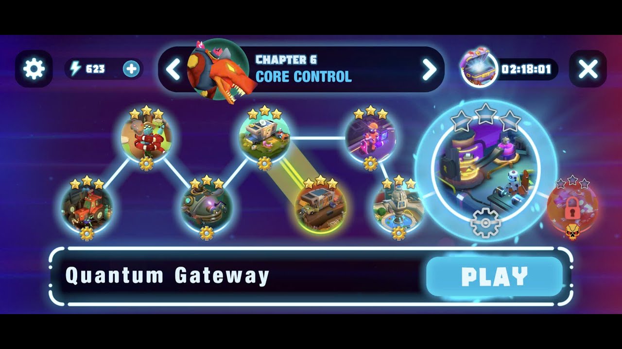 Tiny Robots Portal Escape: Chapter 6 Quantum Gateway