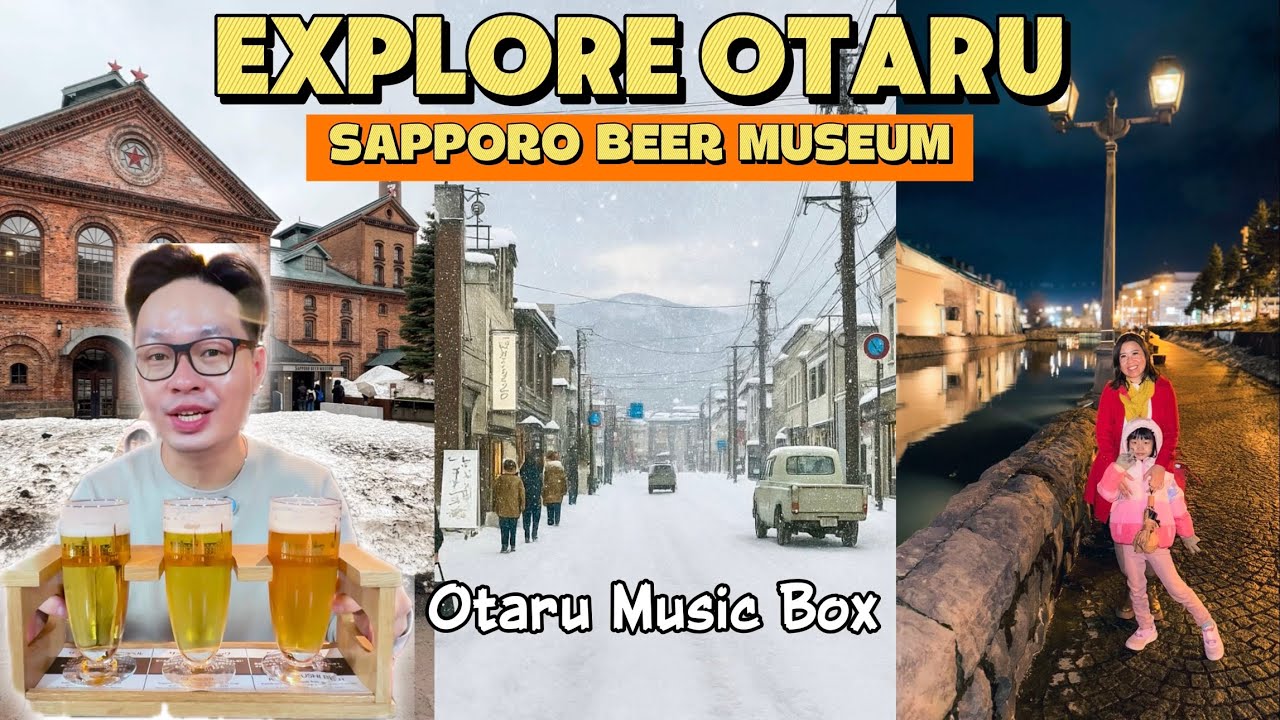 🇯🇵 SAPPORO Beer Museum + Day Trip OTARU: Otaru Music Box & Otaru Canal | Hokkaido Trip [Part 04/11]