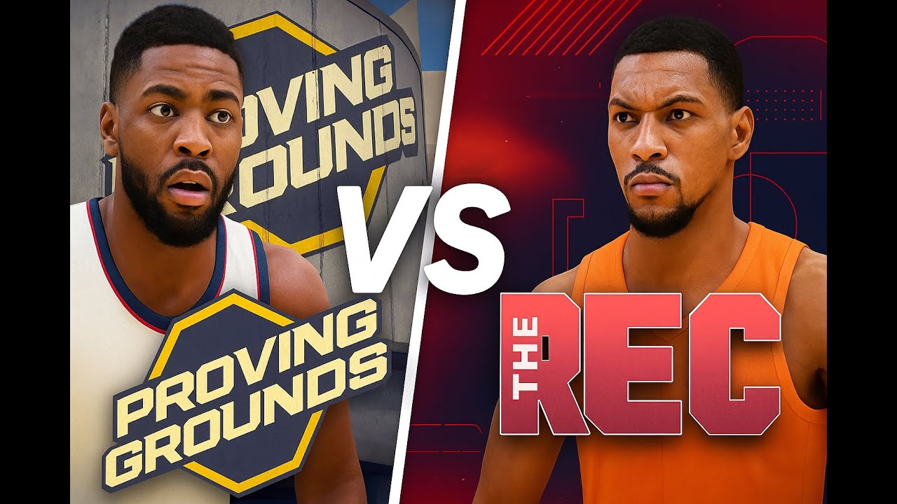 BEST 5v5?? the REC VS PROVEN GROUNDS (NBA2k26)