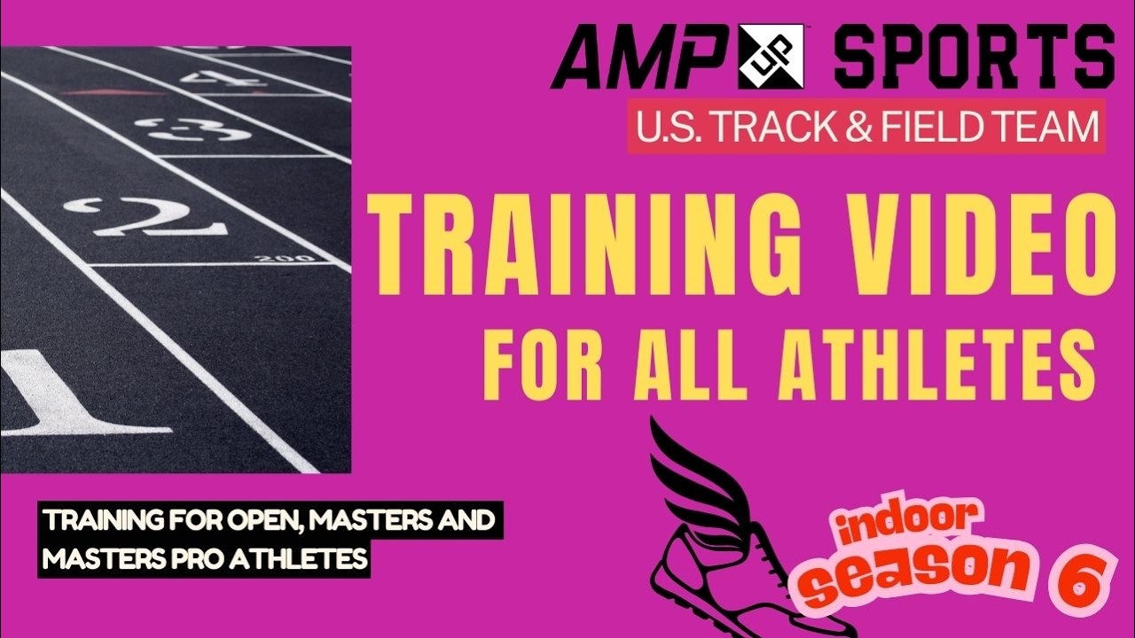 Amp Up Sports track & field team training video/film study 26 video 1 of 5 -all athletes