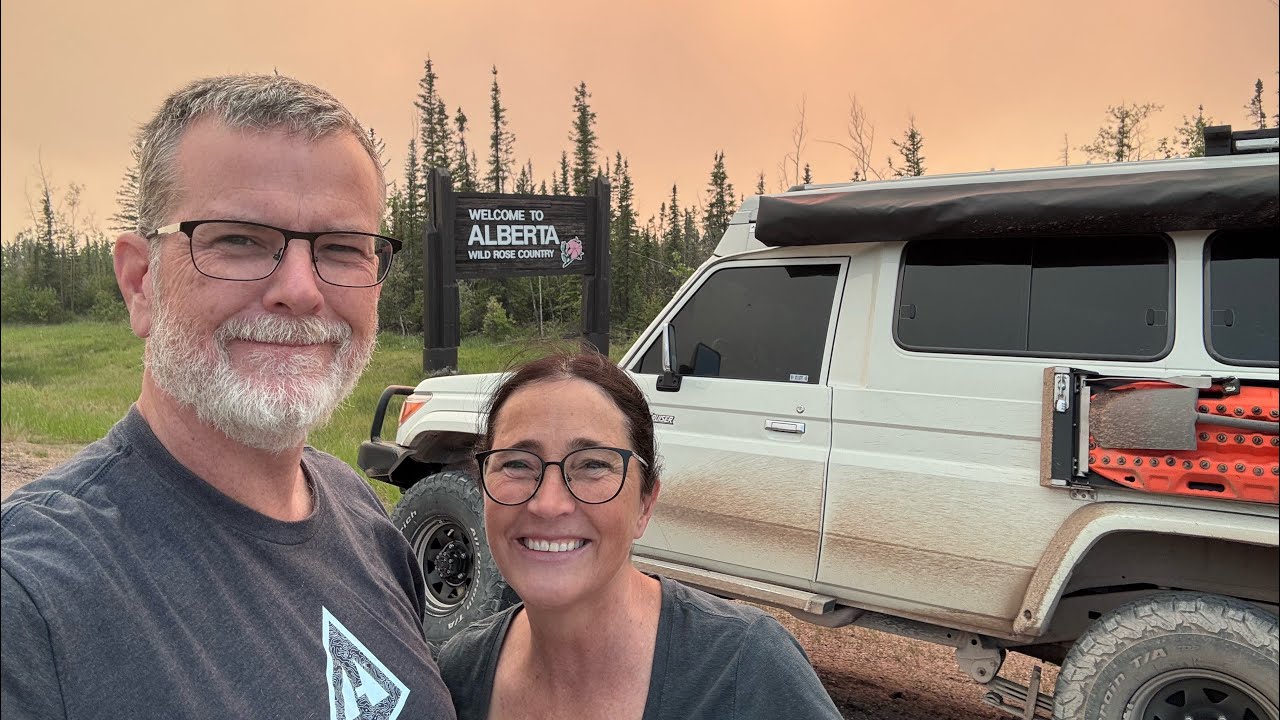 Driving northern Canada. Yukon, BC, northwestern Territory into Alberta