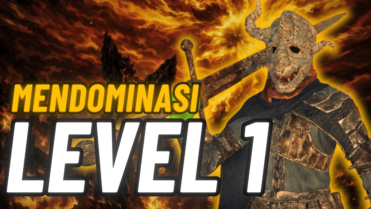Mendominasi Boss Elden Ring Tanpa Naikin Level | Elden Ring RL1 Challenge