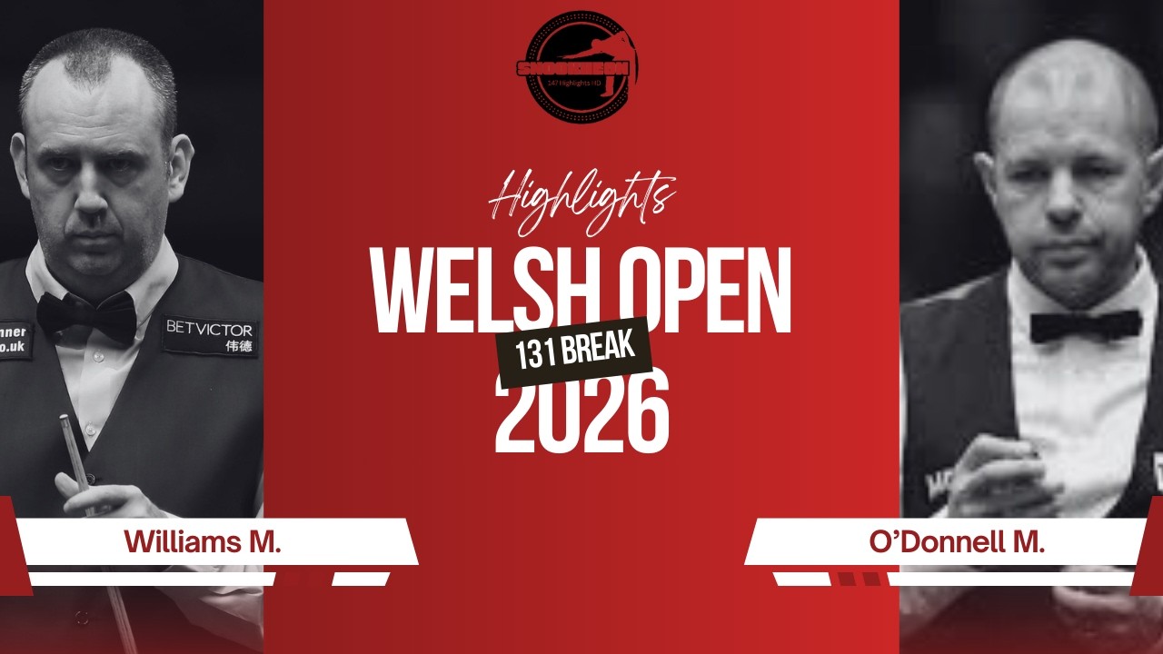 Mark Williams 131 Break vs Barry Hawkins | Welsh Open 2026 Highlights