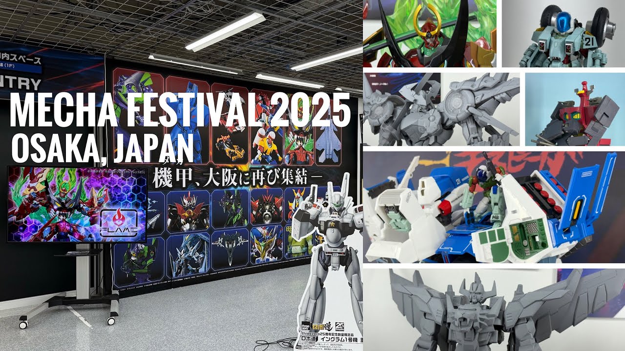 Mecha Festival 2025 Osaka｜Exhibition Showcase｜Good Smile, Flame Toys, Pose+, threezero & More
