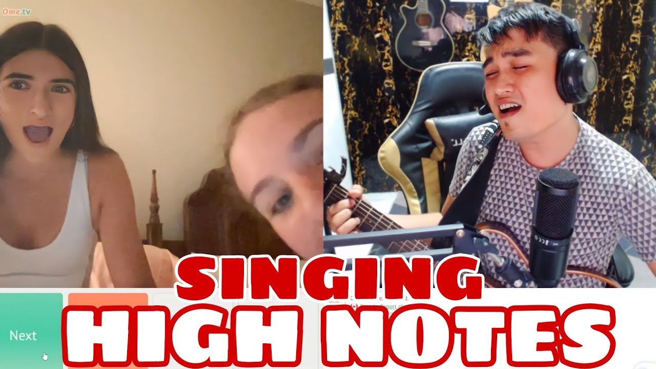 HARANA SERYE | OMEGLE OMETV |SINGING HIGH NOTES| PART34