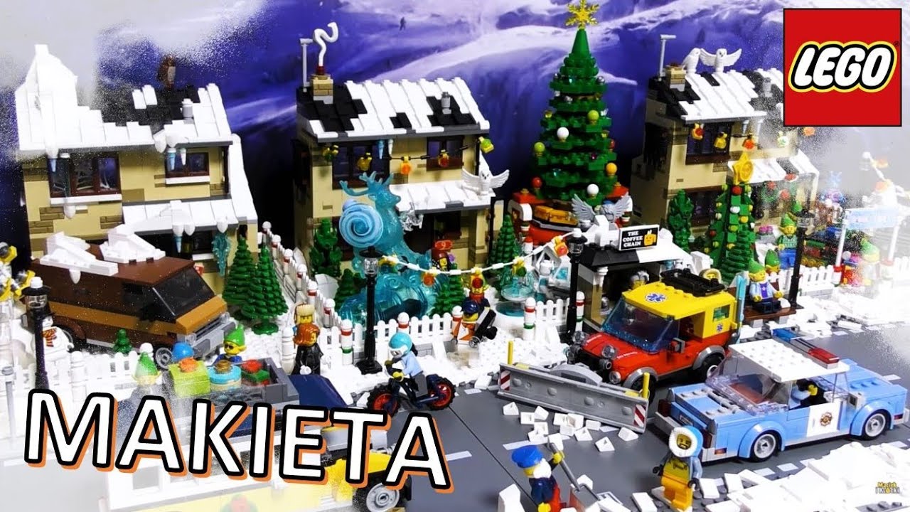 ATAK ZIMY ⛄ / WINTER IS COMING! / MAKIETA | Maciek i Klocki
