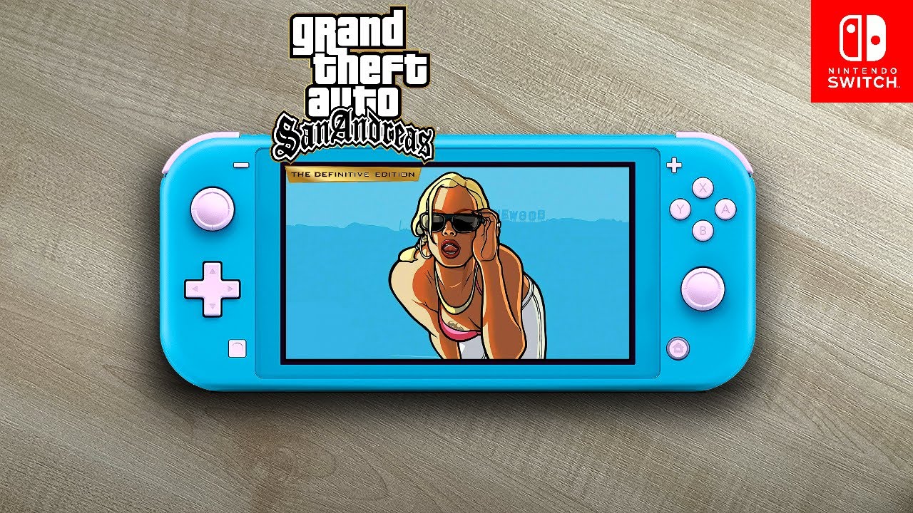 GTA: San Andreas - Definitive Edition | Nintendo Switch Lite