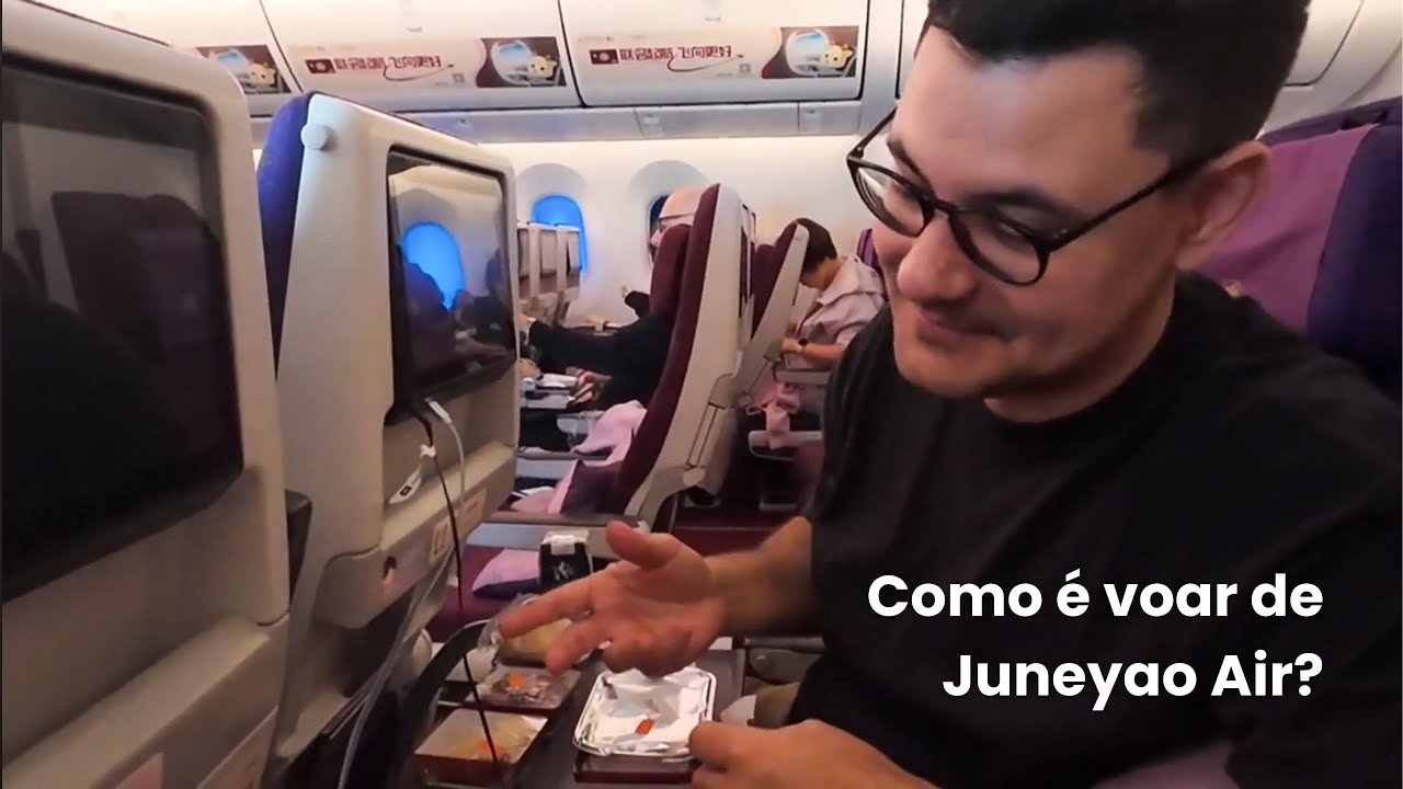 Chegando na China | Como é voar com Juneyao Air?