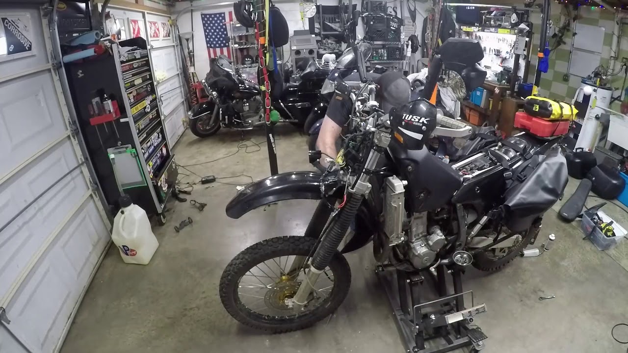DRZ400 Trail Tech Vapor Install