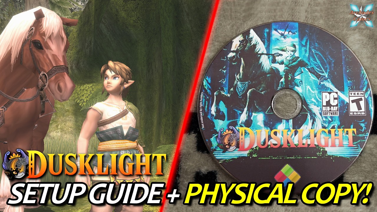 I Made My Own Physical Dusklight PC Copy for Twilight Princess! Full Setup Guide