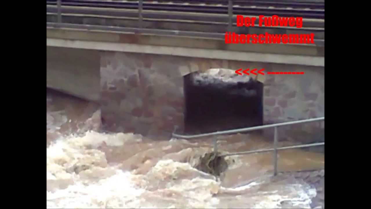 Freital :Die Weißeritz - Hochwasser - Juni 2013 Bilder/Videos (Full HD)