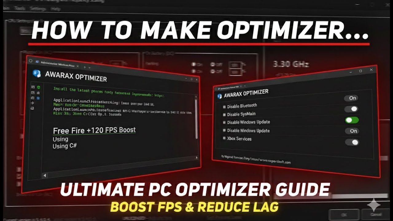 How To Make Optimizer Using Python || #1 #freefire