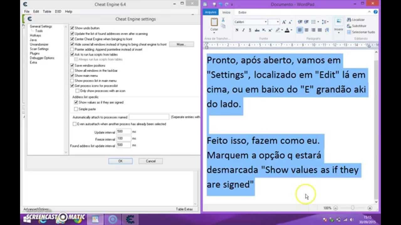 Como arrumar o Next Scan que não funciona no Cheat Engine