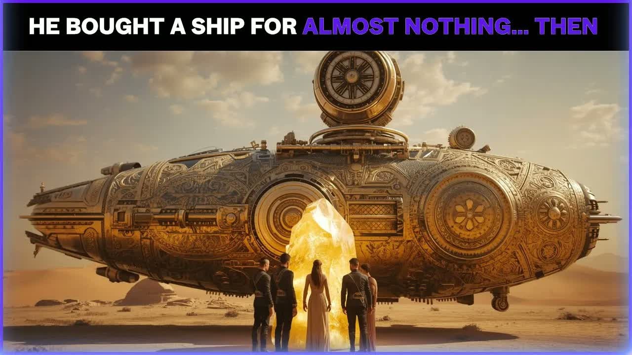 A Mechanic Bought a Ship for Half a Credit on an Asteroid—What He Discovered Shocked the Federat