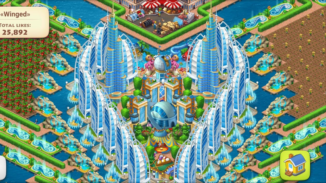 Township Layout Idea for Level 360 | Amazing Township Town Design ❤️