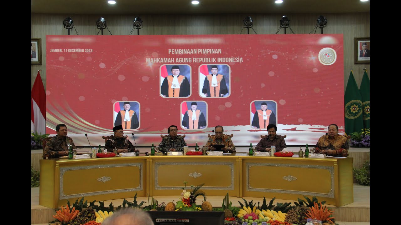 Pembinaan oleh Pimpinan Mahkamah Agung RI di Jember