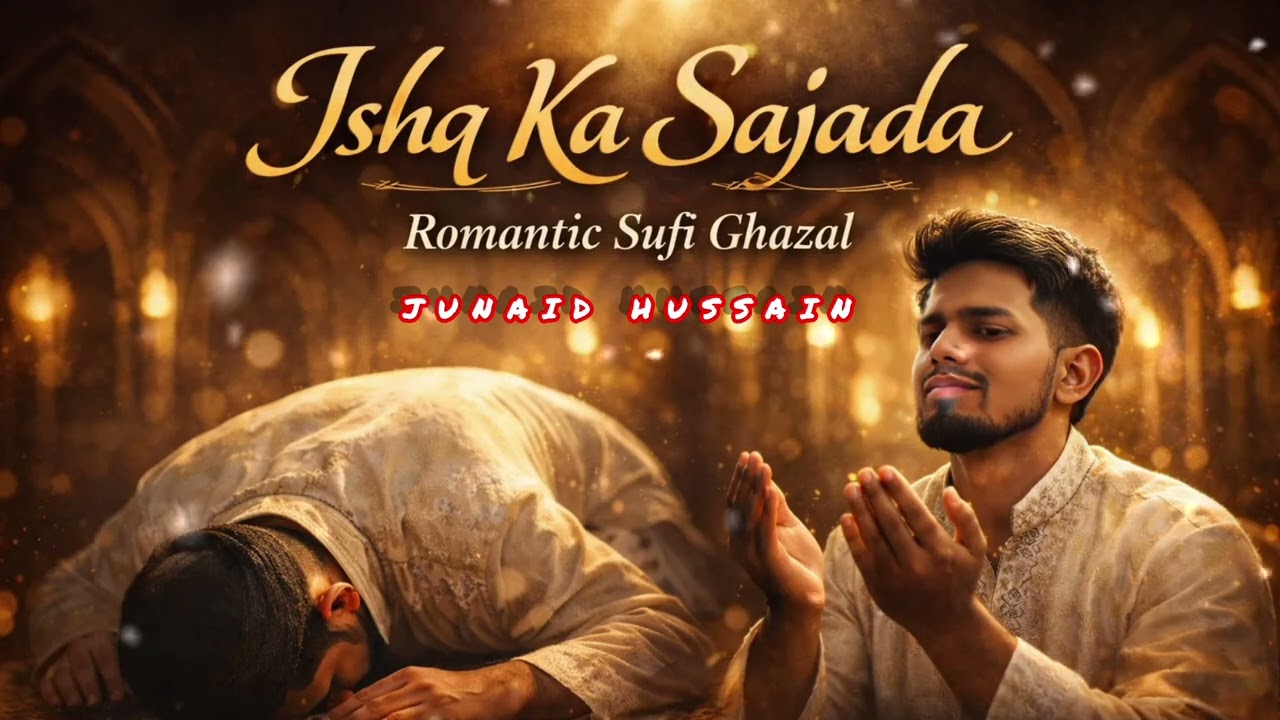 Ishq Ka Sajada | Romantic Sufi Ghazal | Heart Touching Love Poetry | Junaid Hussain 