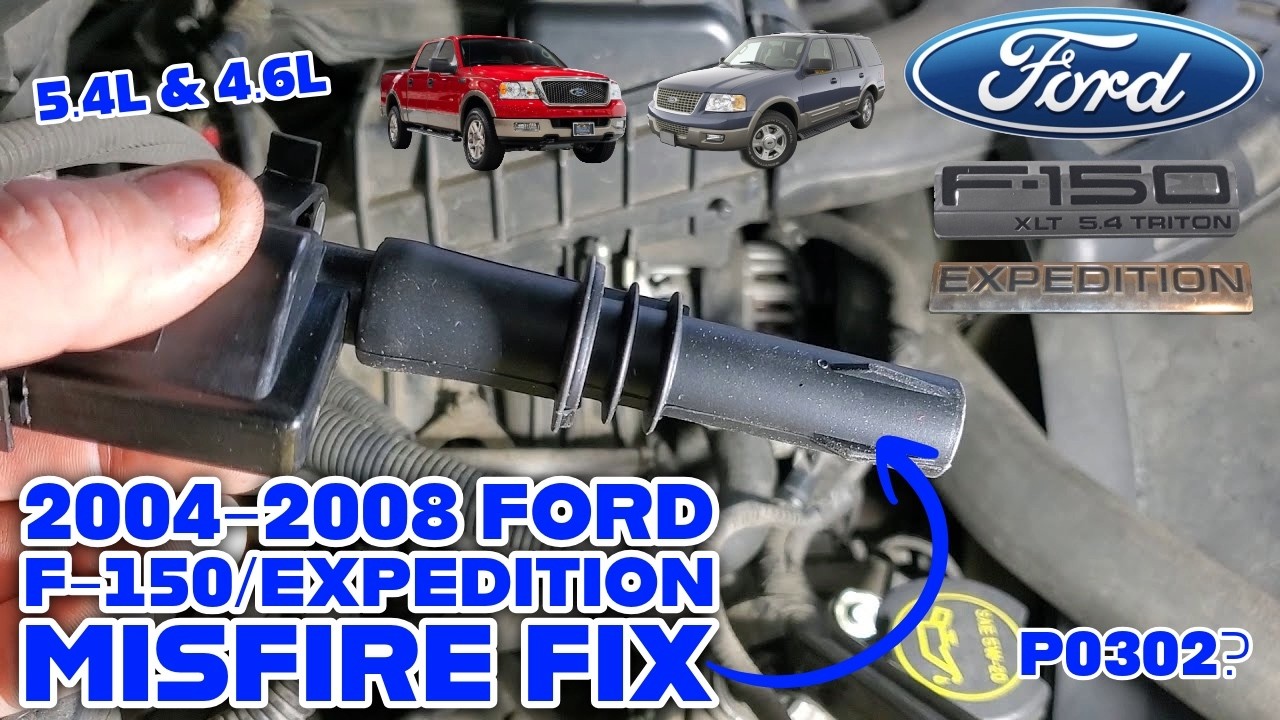 2004-2008 Ford F-150 & Expedition 5.4 & 4.6 Misfire Fix With Coil Replacement