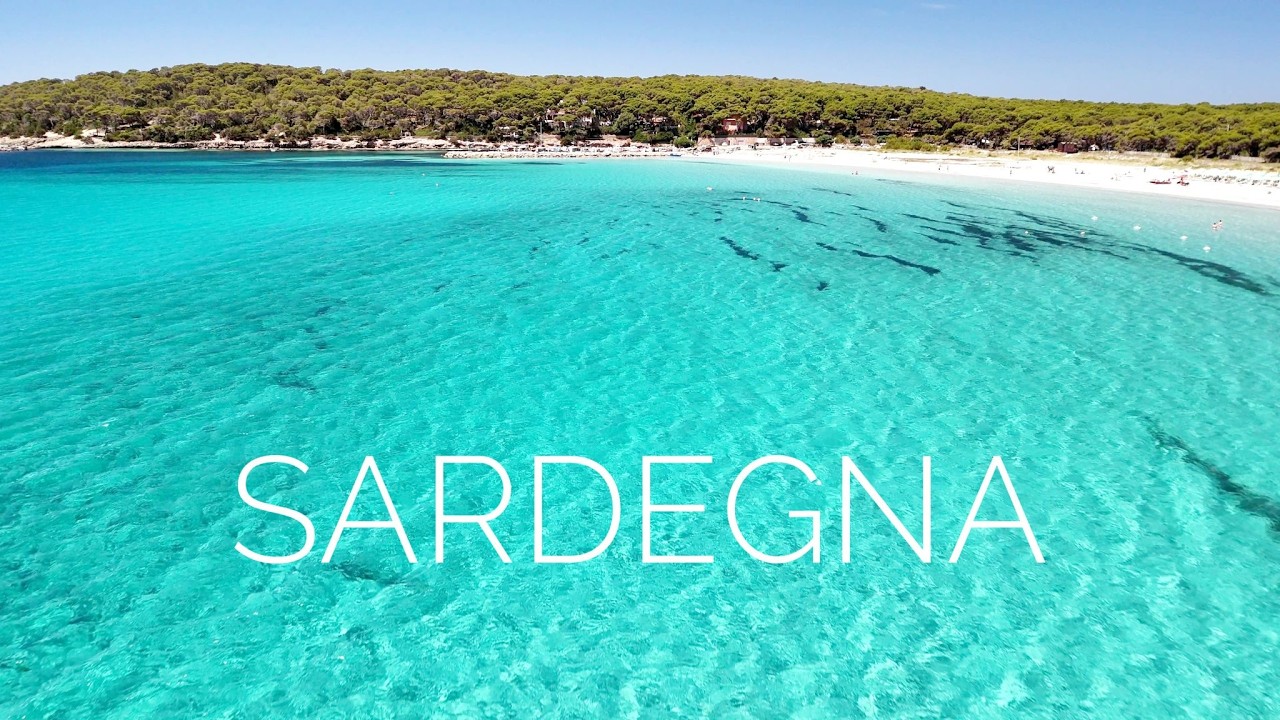 Sardegna  Porto Pino, Sogni ad Occhi Aperti tra Dune bianche e mare Smeraldo! Sardegna [ 4k ]