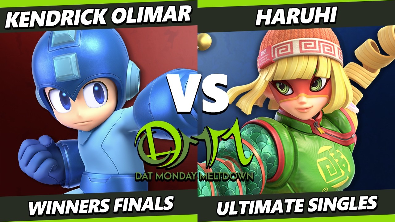 DAT MM 371 WINNERS FINALS - Kendrick Olimar (Mega Man, Young Link) Vs. Haruhi (Min Min) SSBU