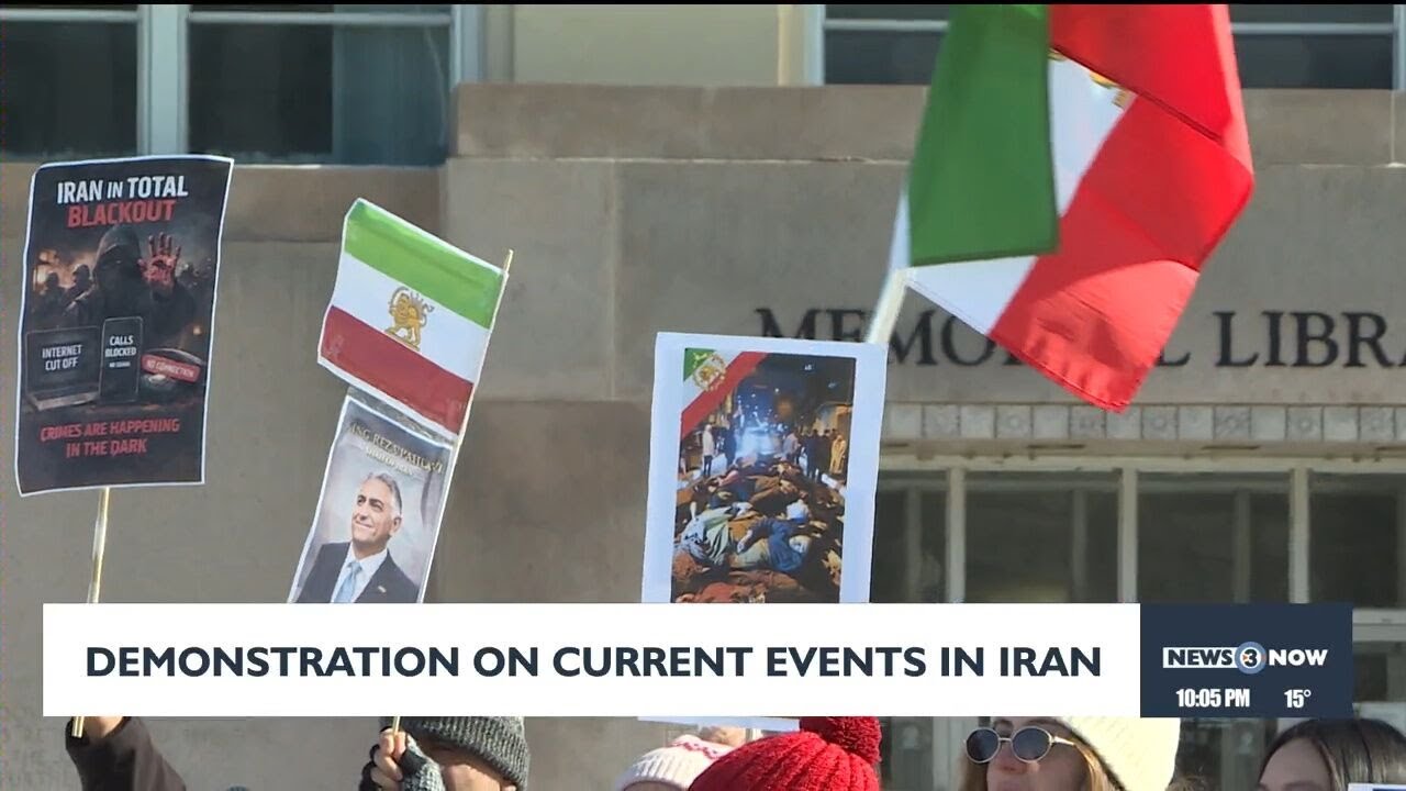 Demonstration on current events in Iran