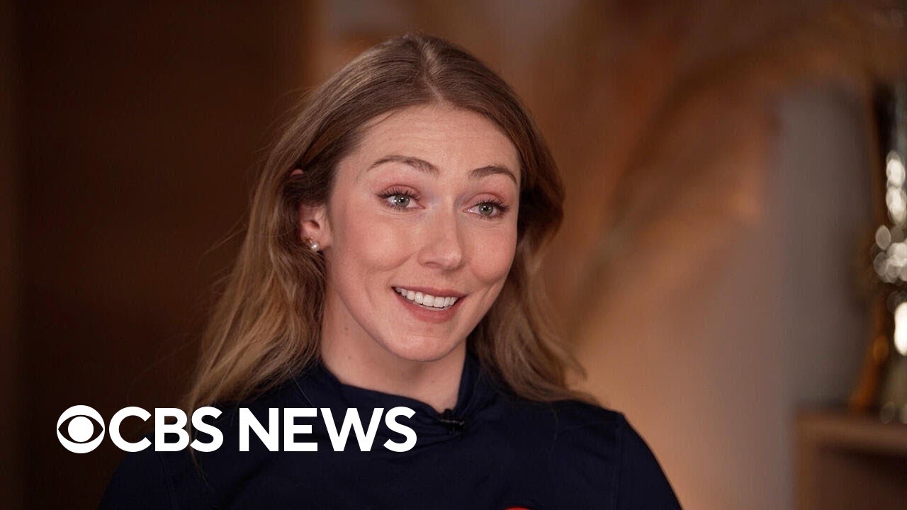 Full interview: Mikaela Shiffrin on winning Olympic gold in slalom, grief after her dad's death
