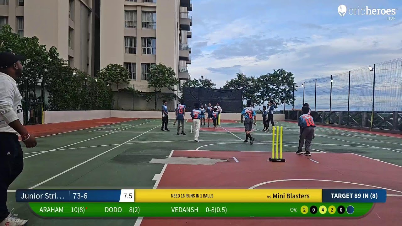 Mini Blasters vs Junior Strikers Live Cricket Match | FAB 5.0 Live - Merlin 5th Avenue Kolkata
