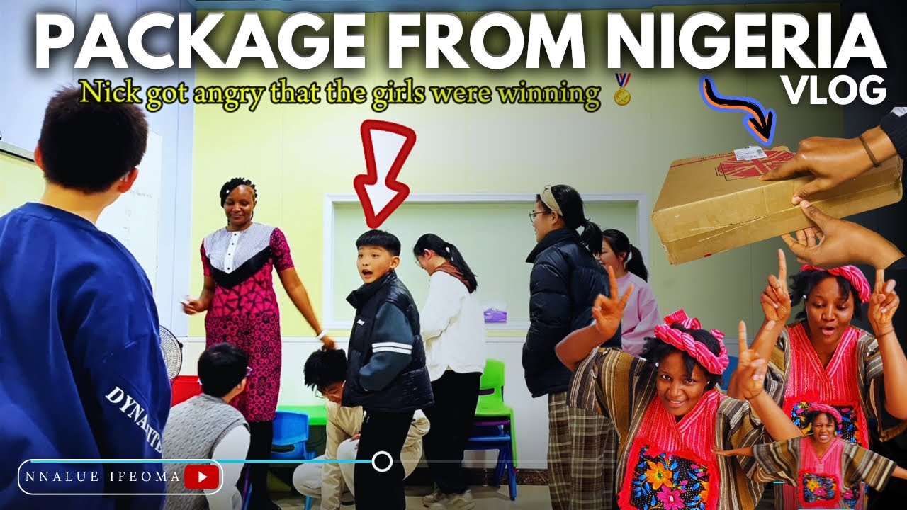 My Chinese student Nick is Angry | my Package from Nigeria is here #vlog