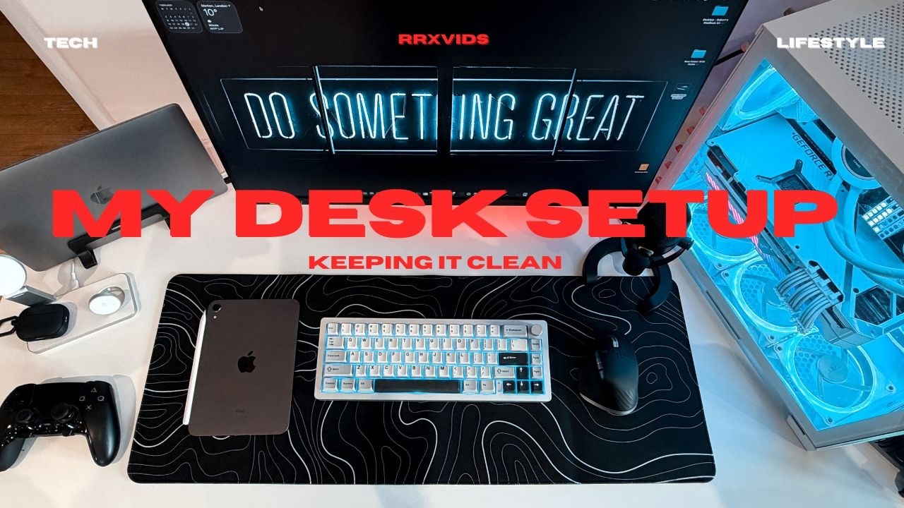 My Desk Setup (How I Keep It Clean)