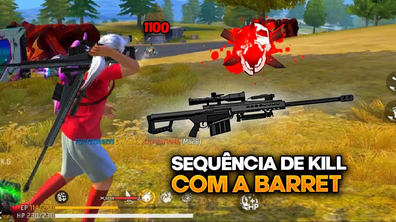 FURY FEZ SEQUÊNCIA DE KILLS COM A BARRET!
