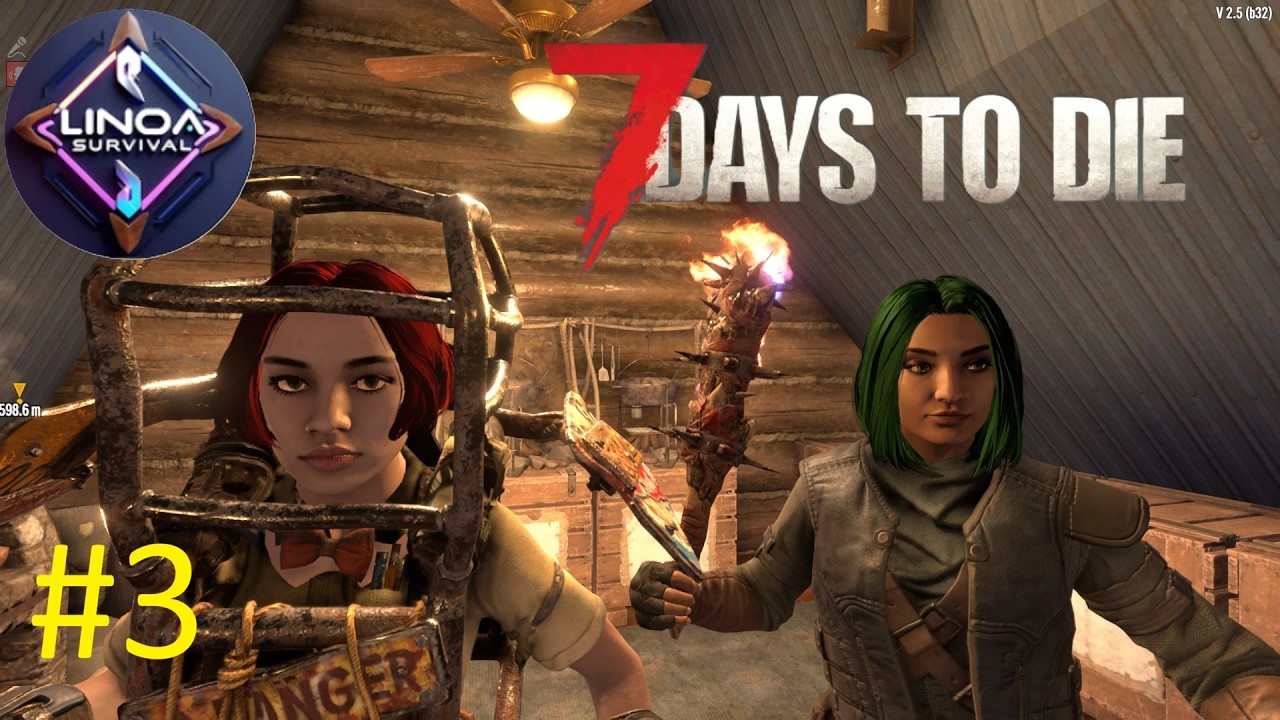 infestations et base anti_horde / Girl power / 7 days to die FR COOP #3