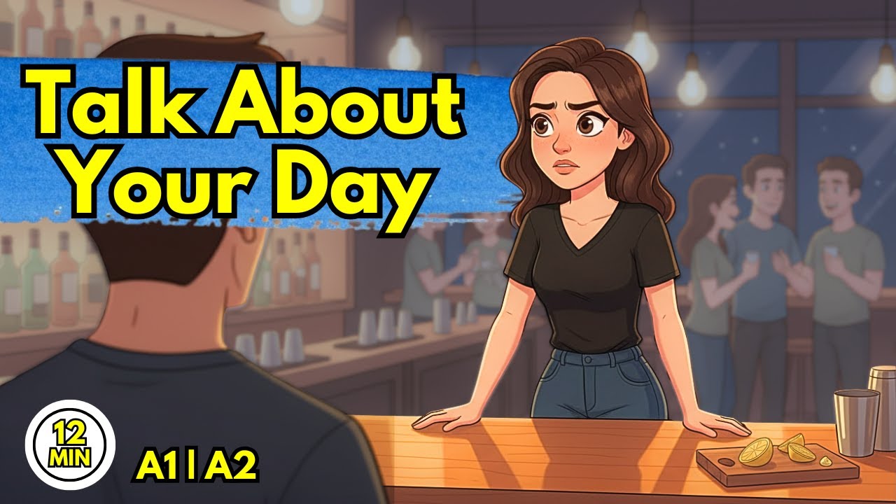 Daily Routine: Improve Your English with Scripts | Slow Listening & Speaking Practice | A1-A2 Level