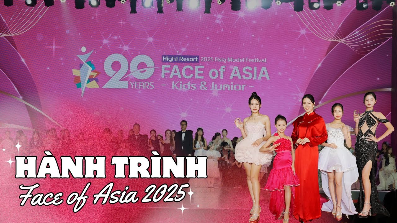 Hành Trình Face of Asia  2025: Khoảnh Khắc Tỏa Sáng Của Các Đại Diện Việt Nam |BYB ACADEMY