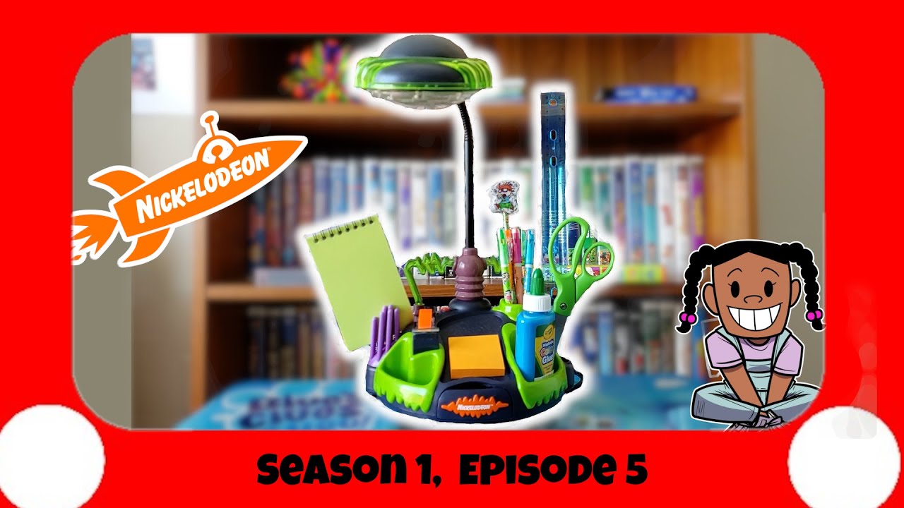 90s Nickelodeon Desk Thing - Slime Lamp Organizer (S1E5)