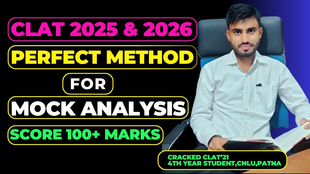 How  to Analyse Mock Tests For CLAT ? I Why to Analyse Mock Tests For CLAT ?