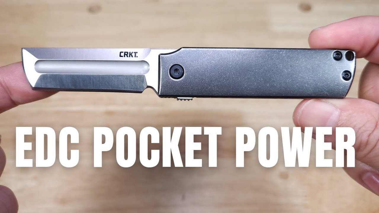 ИДЕАЛЬНЫЙ НОЖ EDC, СОЗДАННЫЙ ДЛЯ ИЛОНА МАСКА SPACE X MINIMAL X ОТ CRKT KNIFE REVIEW