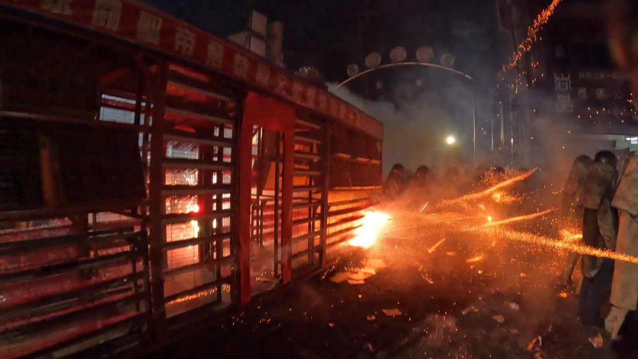 2024鹽水蜂炮15晚中正路王爺廟路口全紀錄