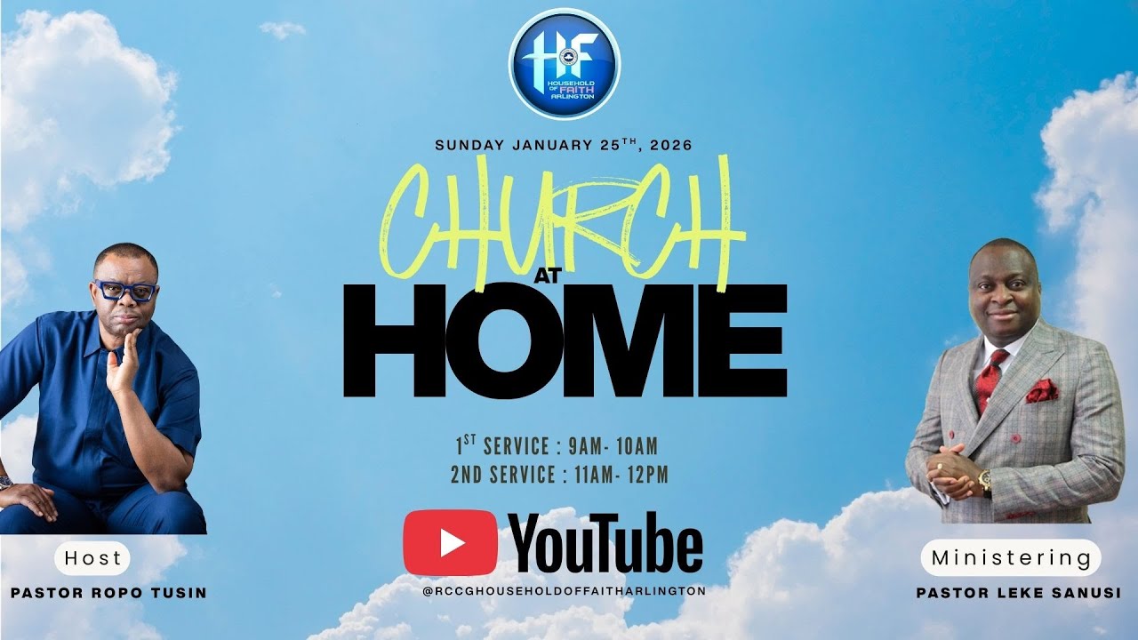 Church at Home - 1st Service