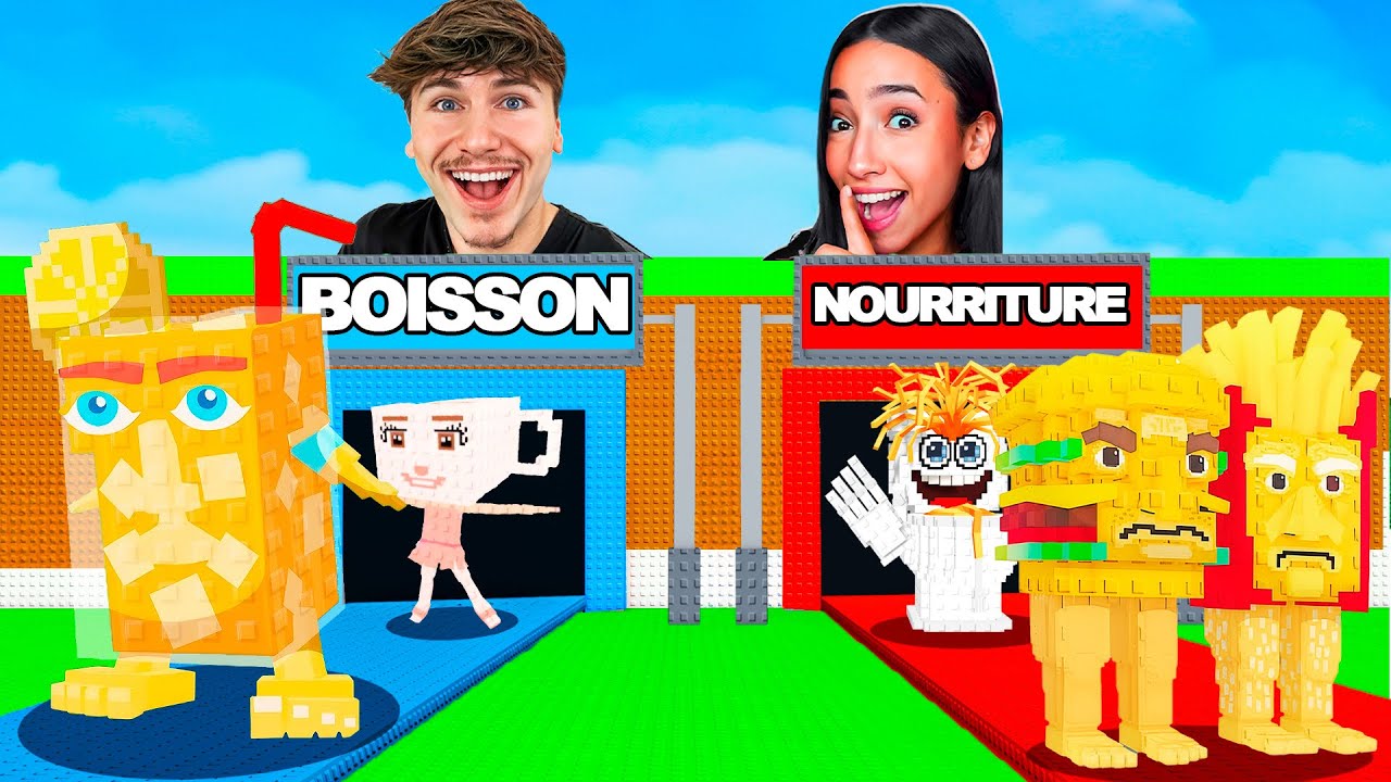 BOISSON VS NOURRITURE SUR STEAL A BRAINROT !! (Ft. Chocoh)