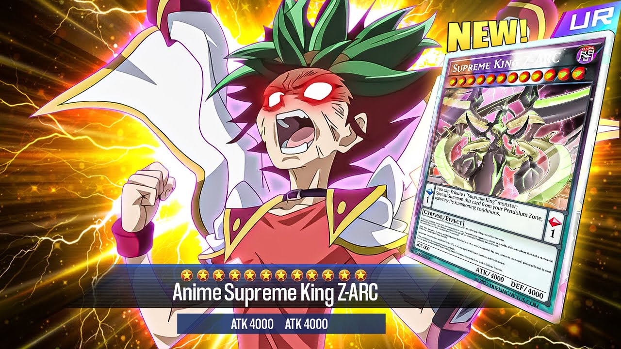 The Seal Has Broken.. The ANIME Effect of the Supreme King Z-ARC Is TOO STRONG!!”